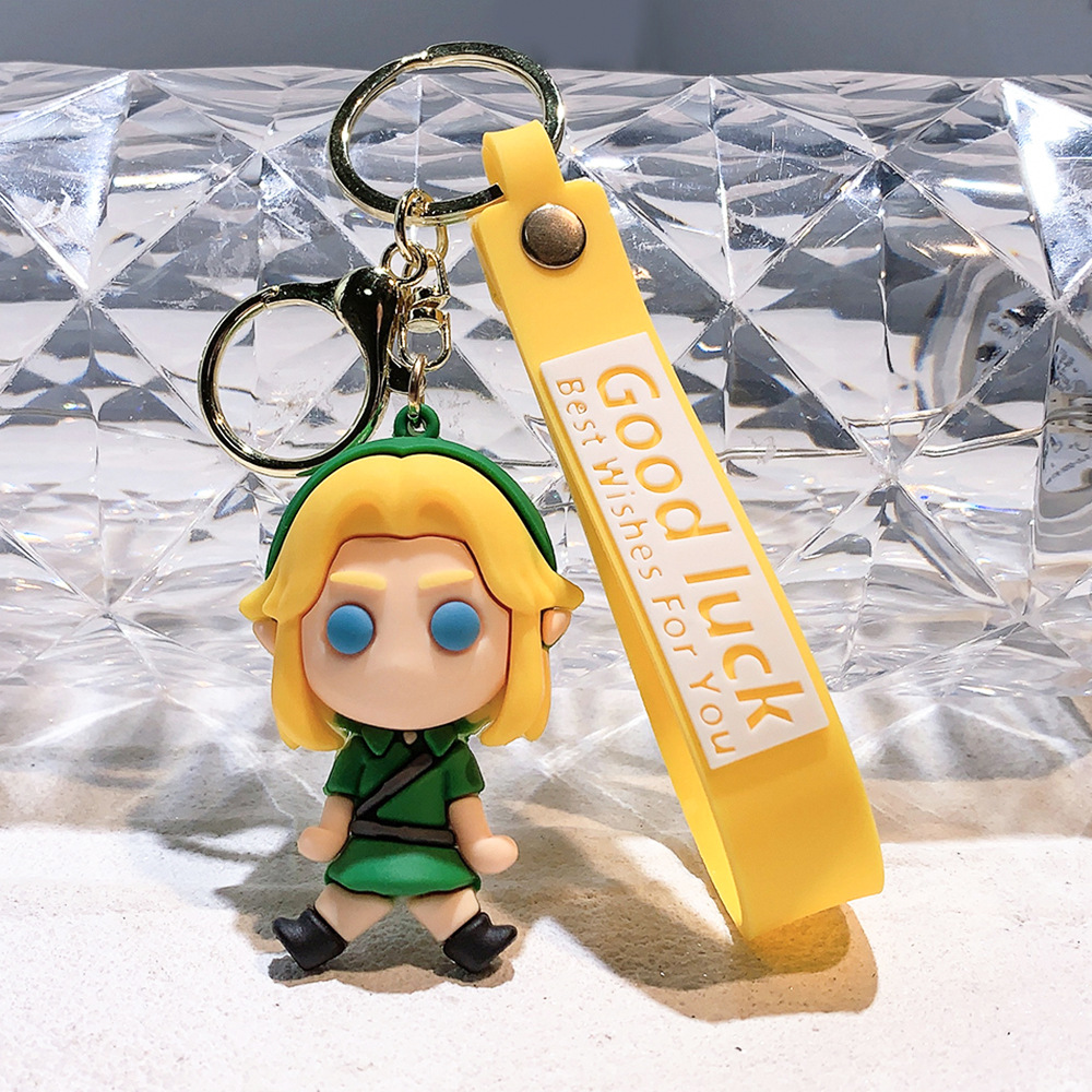 Video Game Legend of Zelda Breath of the Wild Owl Shield Keychain Keyring