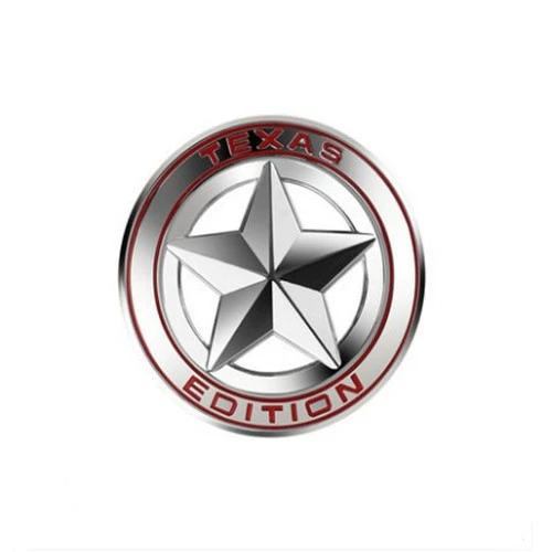Round Metal Texas Car Sticker for Jeep Netby