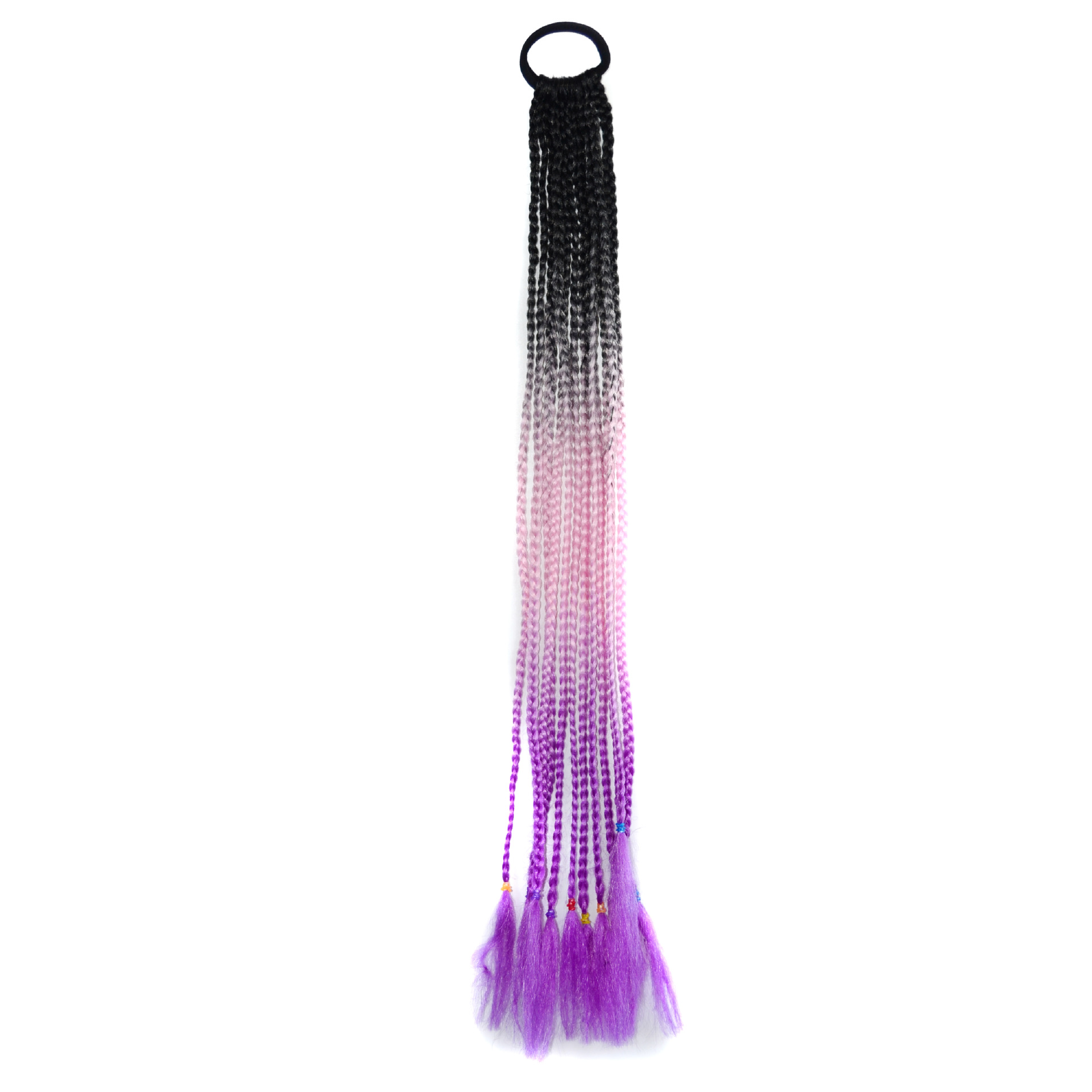 60cm Synthetic Braided Ponytail High Temperature Fiber WIGLTD