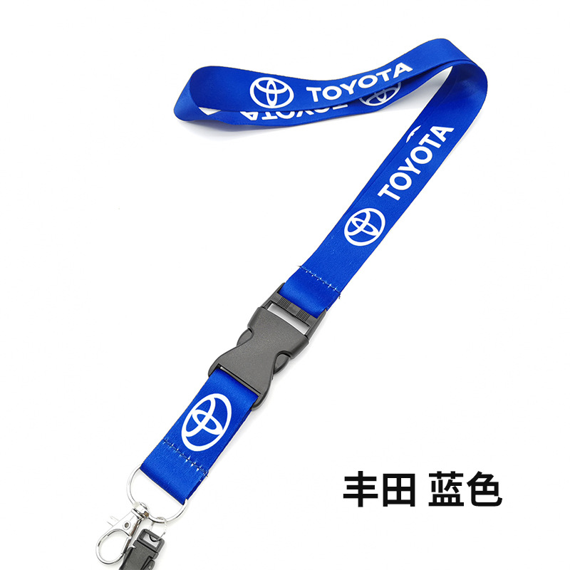 Car Logo Lanyard for BMW TOYOTA VOLKSWAGEN CHEVROLET NISSAN HONDA SKODA OPEL PORSCHE FORD HYUNDAI Netby