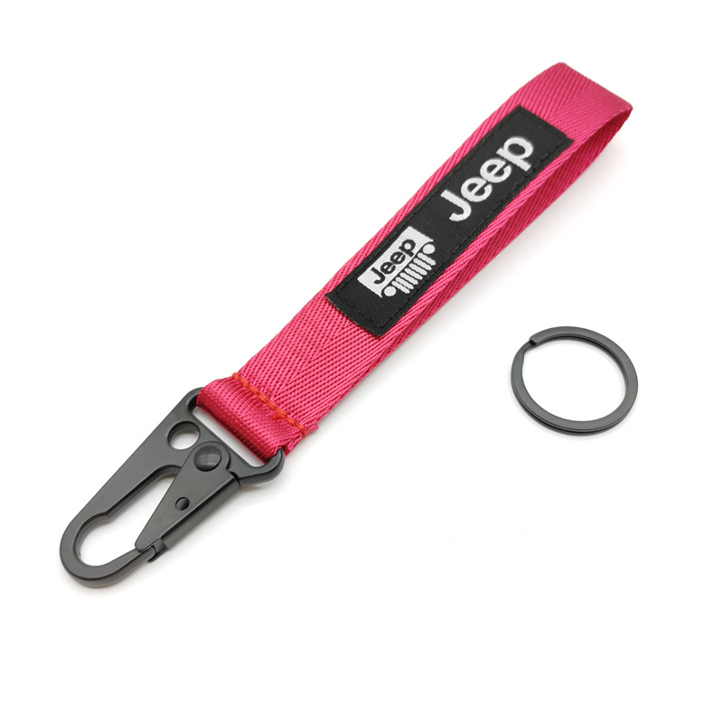 Eagle Buckle Wrist Strap Car Keychain Keyring Keyfob for Jeep Dodge Chevrolet GMC TESLA Ford Mustang Cadillac Nissan Netby