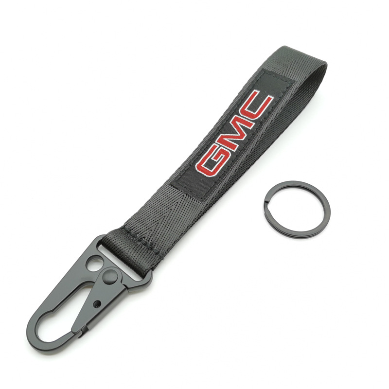 Eagle Buckle Wrist Strap Car Keychain Keyring Keyfob for Jeep Dodge Chevrolet GMC TESLA Ford Mustang Cadillac Nissan Netby