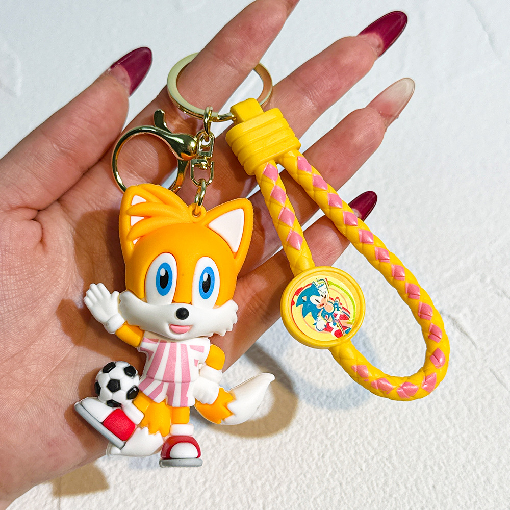 Animation Sonic the Hedgehog Keychain Keyring