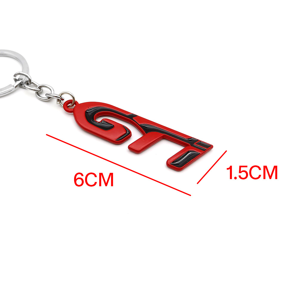 Metal GTI Car Keychain Keyring Keyfob for Peugeot Netby
