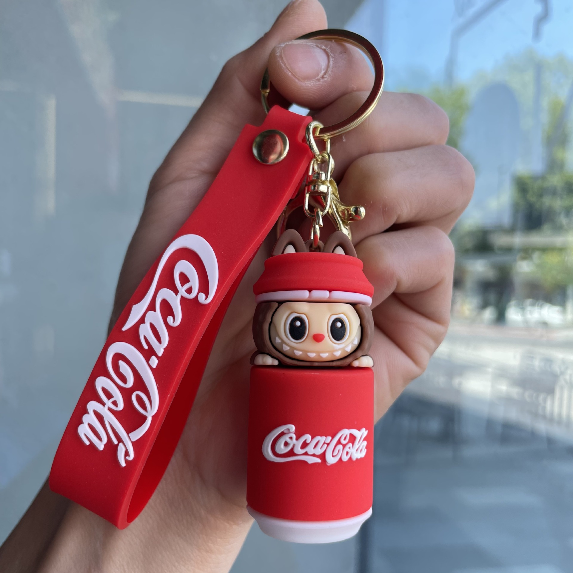 POPMART LABUBU Keychain Keyring Netby