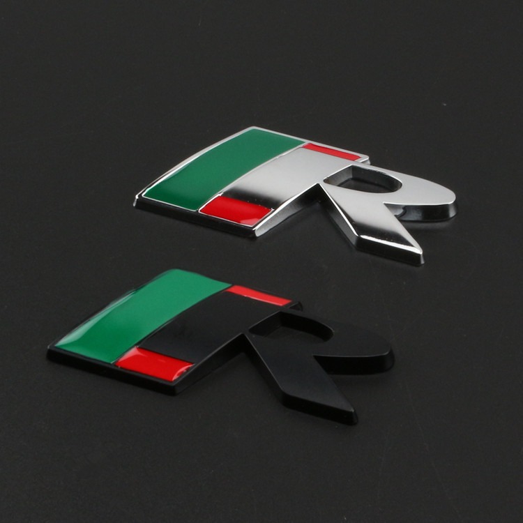 Metal R Car Emblem Badge for Jaguar Netby