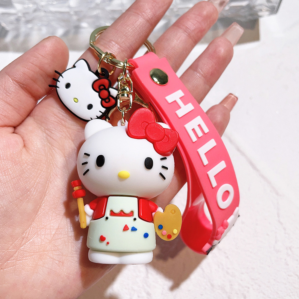 Animation Hello Kitty Keychain Keyring Netby
