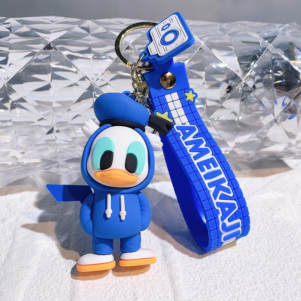 Animation Mickey Mouse Minnie Keychain Keyring Netby