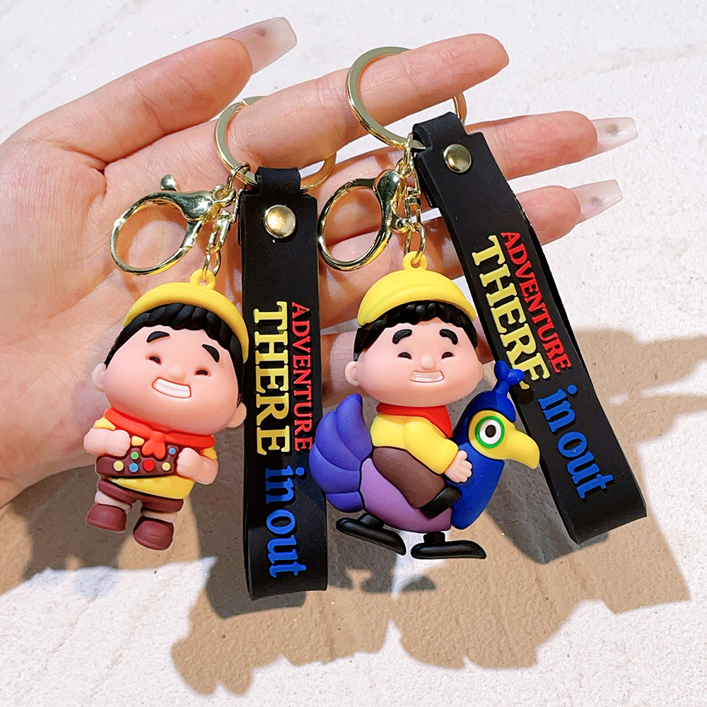 Animation UP Keychain Keyring FLYING HOUSE Netby