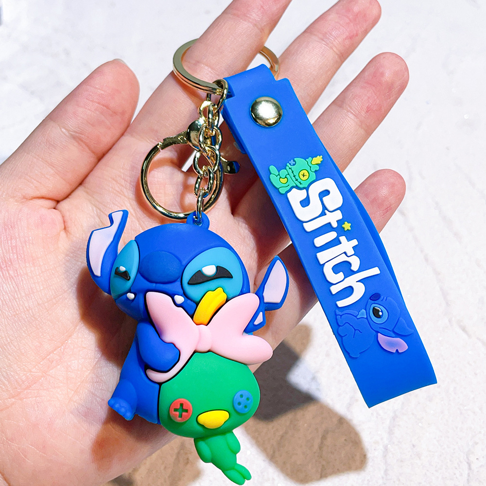 Animation Stitch Keychain Keyring Netby
