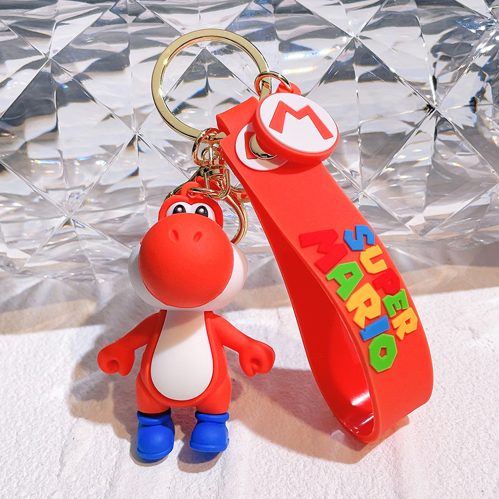 Video Game Super Mario Keychain Keyring Netby