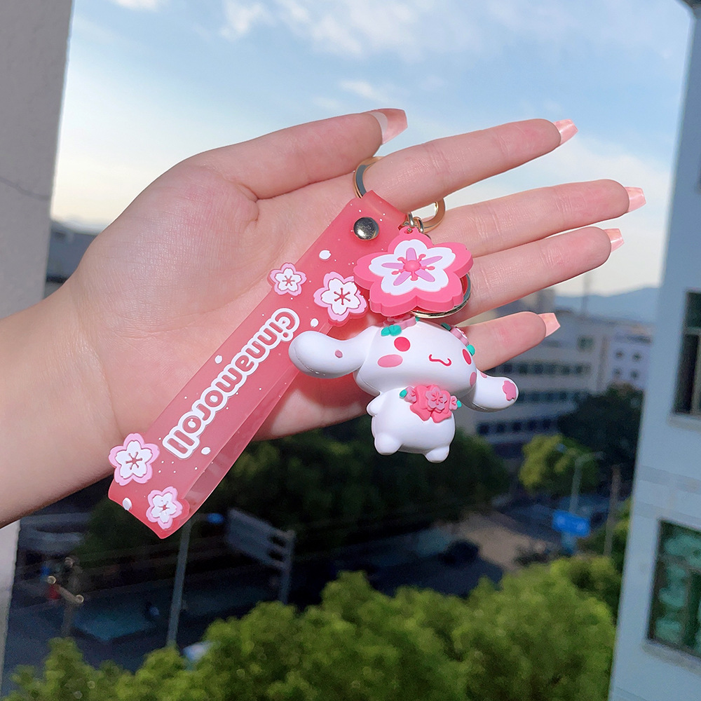 Animation Sakura Sanrio Hello Kitty Keychain Keyring Netby