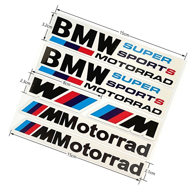 Motorcycle Motorbike Anti Water Sticker for BMW M Power Motorrad GS Netby