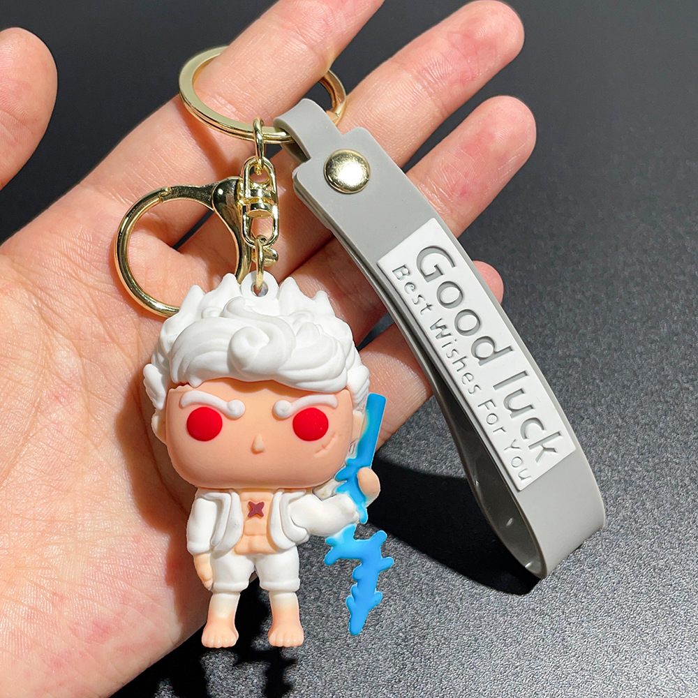 PVC Animation One Piece Keychain Keyring Netby