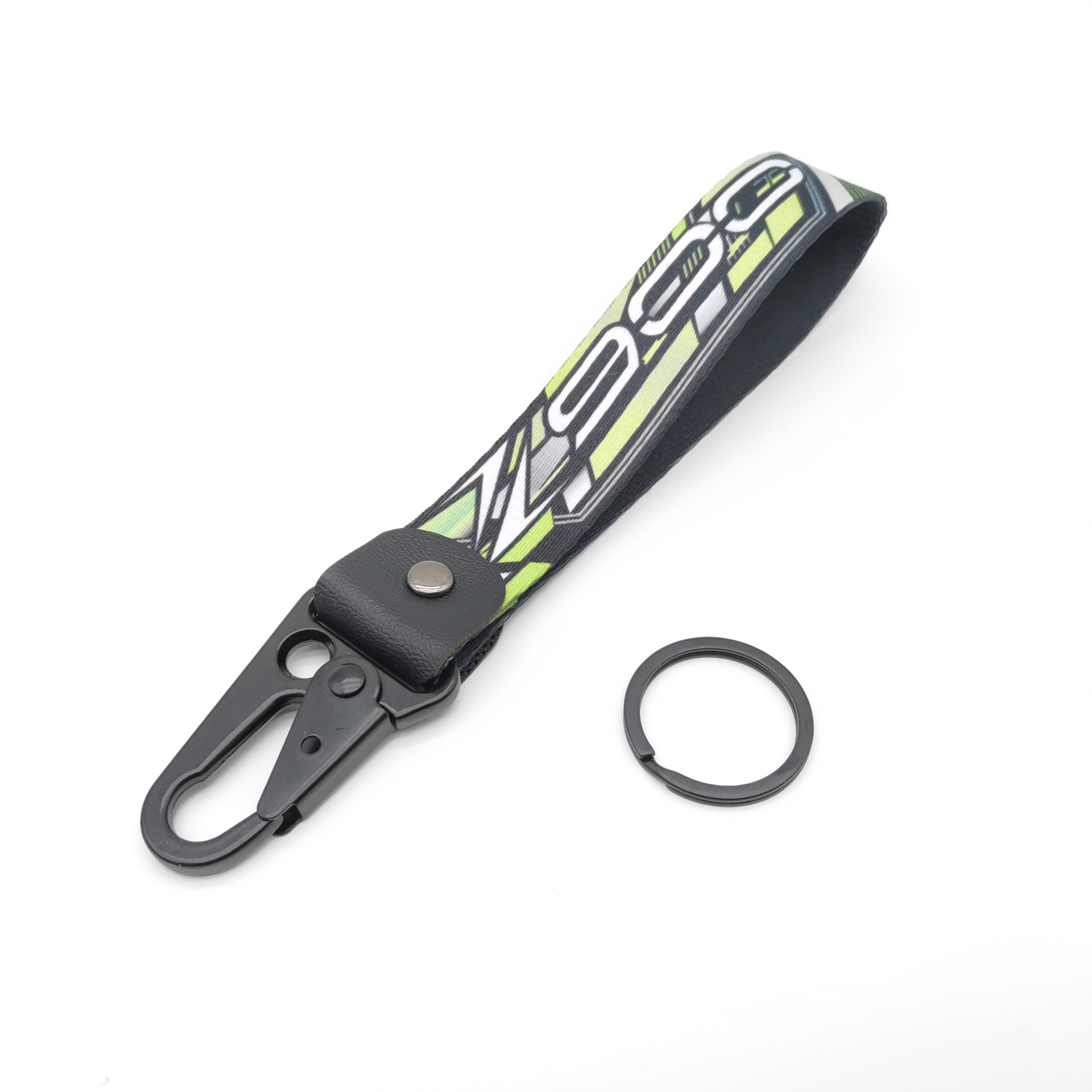 Motorbike Logo Emblem Bagde Eagle Buckle Wrist Strap Keychain Keyring Netby