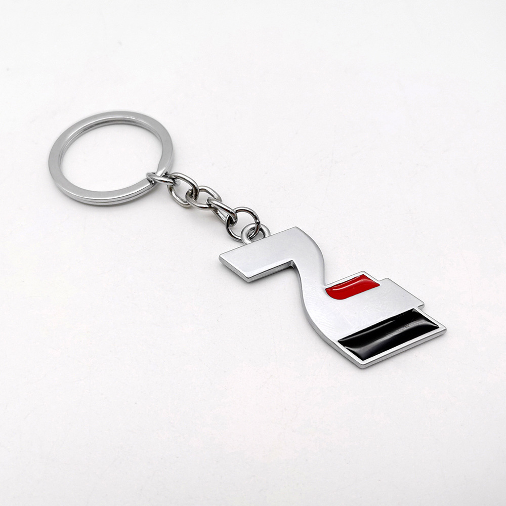 N standard Metal Car Keychain Keyring Keyfob for Hyundai Sonata Elantra Festa Netby