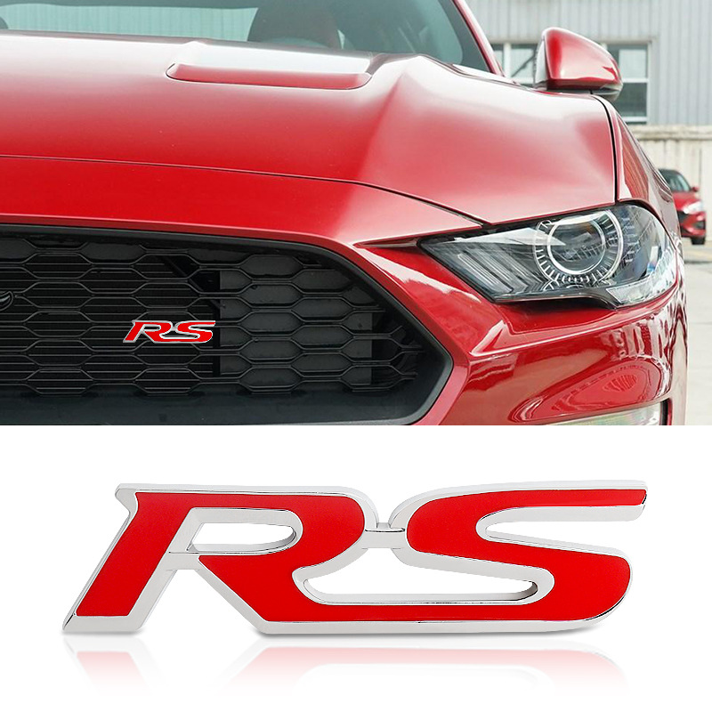 Metal RS Car Emblem Badge for Honda Netby