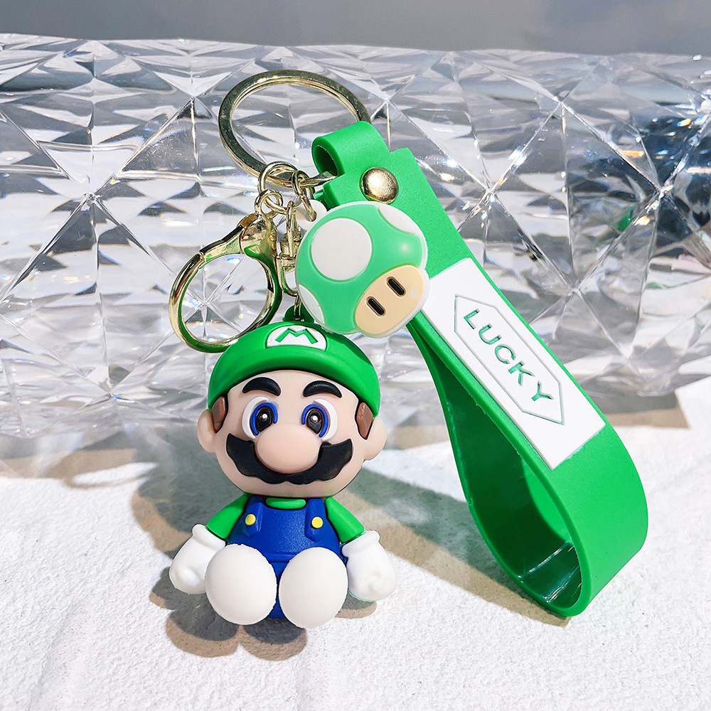 Video Game Super Mario Keychain Keyring Netby