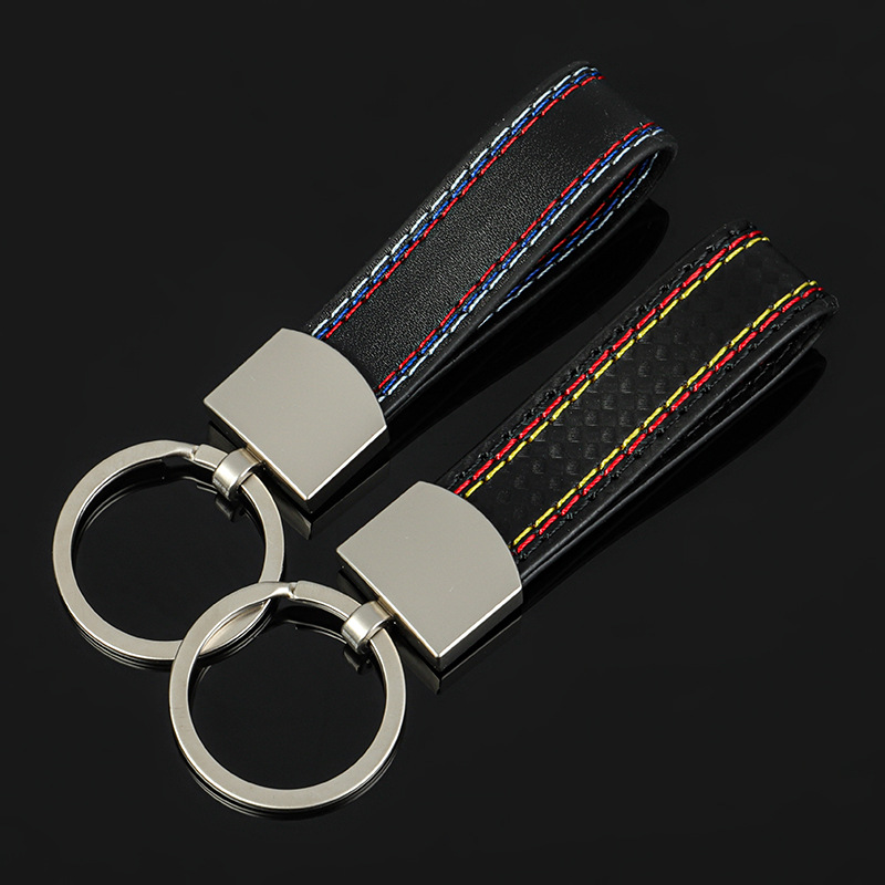Leather Belt Car Keychain Keyring Keyfob Netby