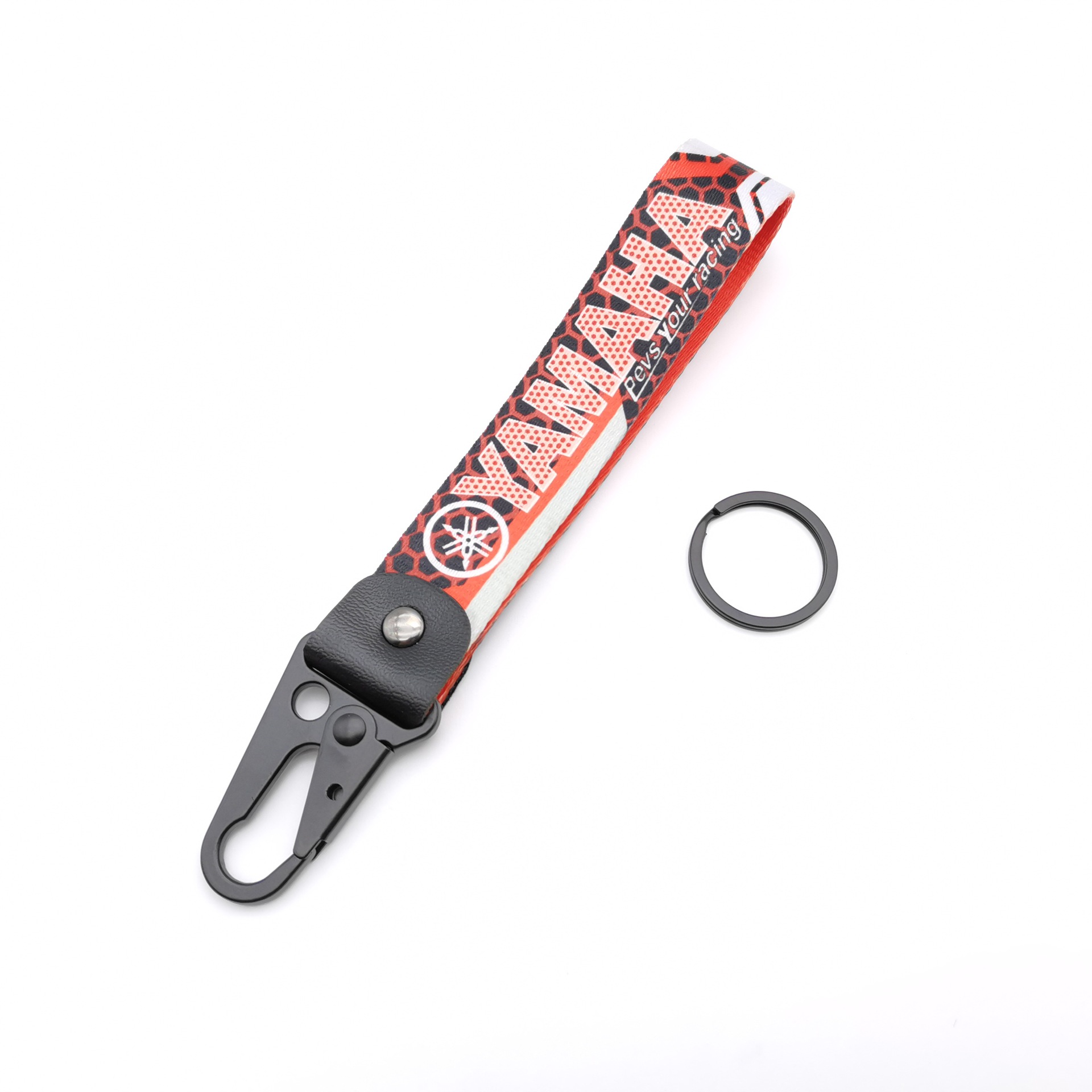 Motorbike Logo Emblem Bagde Eagle Buckle Wrist Strap Keychain Keyring Netby