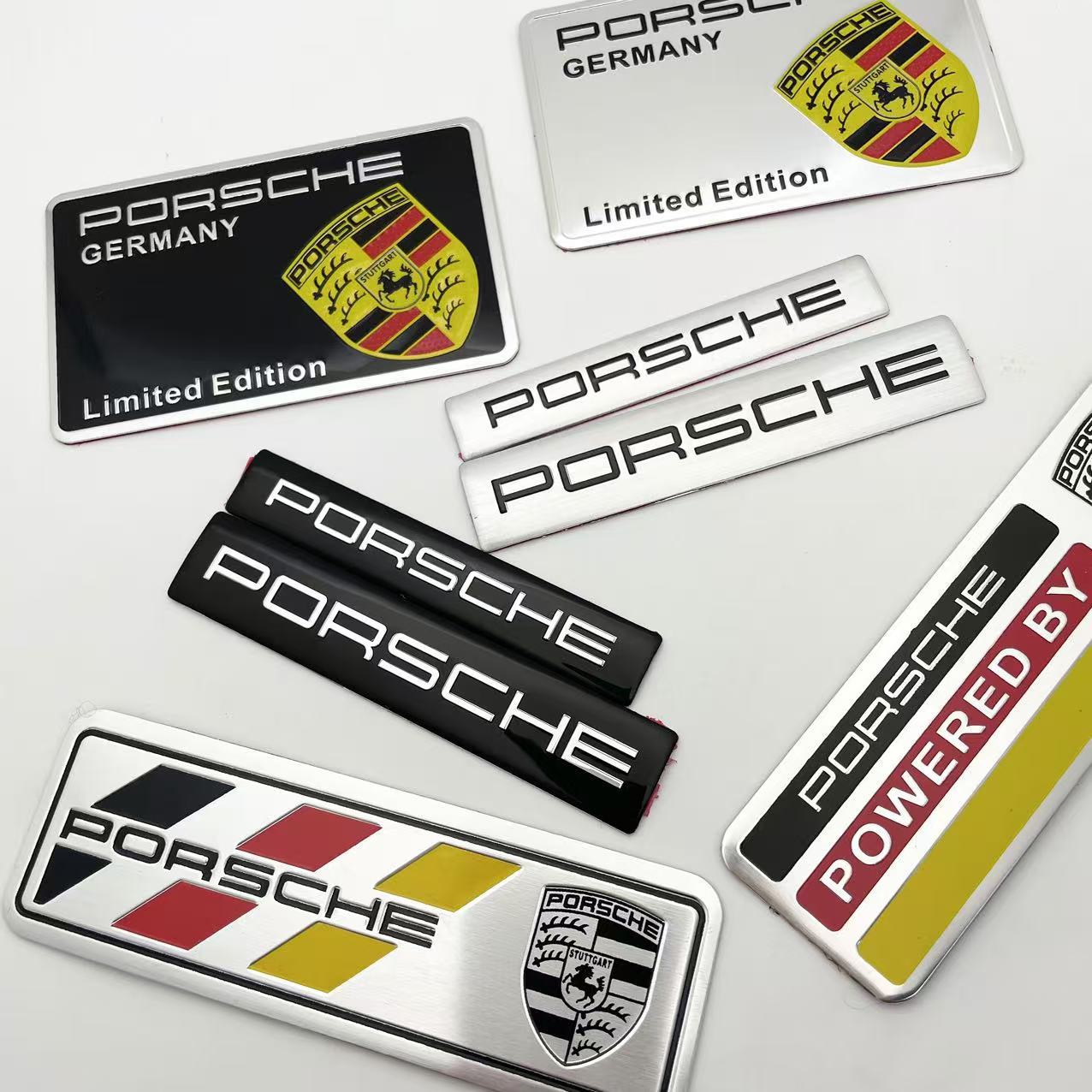 Aluminum Alloy Emblem Badge for PORSCHE Panamera 911 Cayenne Netby