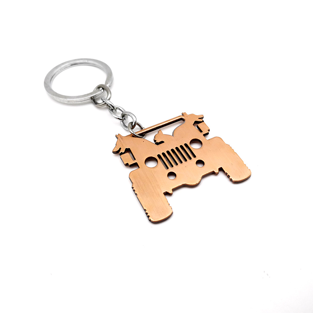 Metal Jeep Wrangler Car Keychain Keyring Keyfob Netby