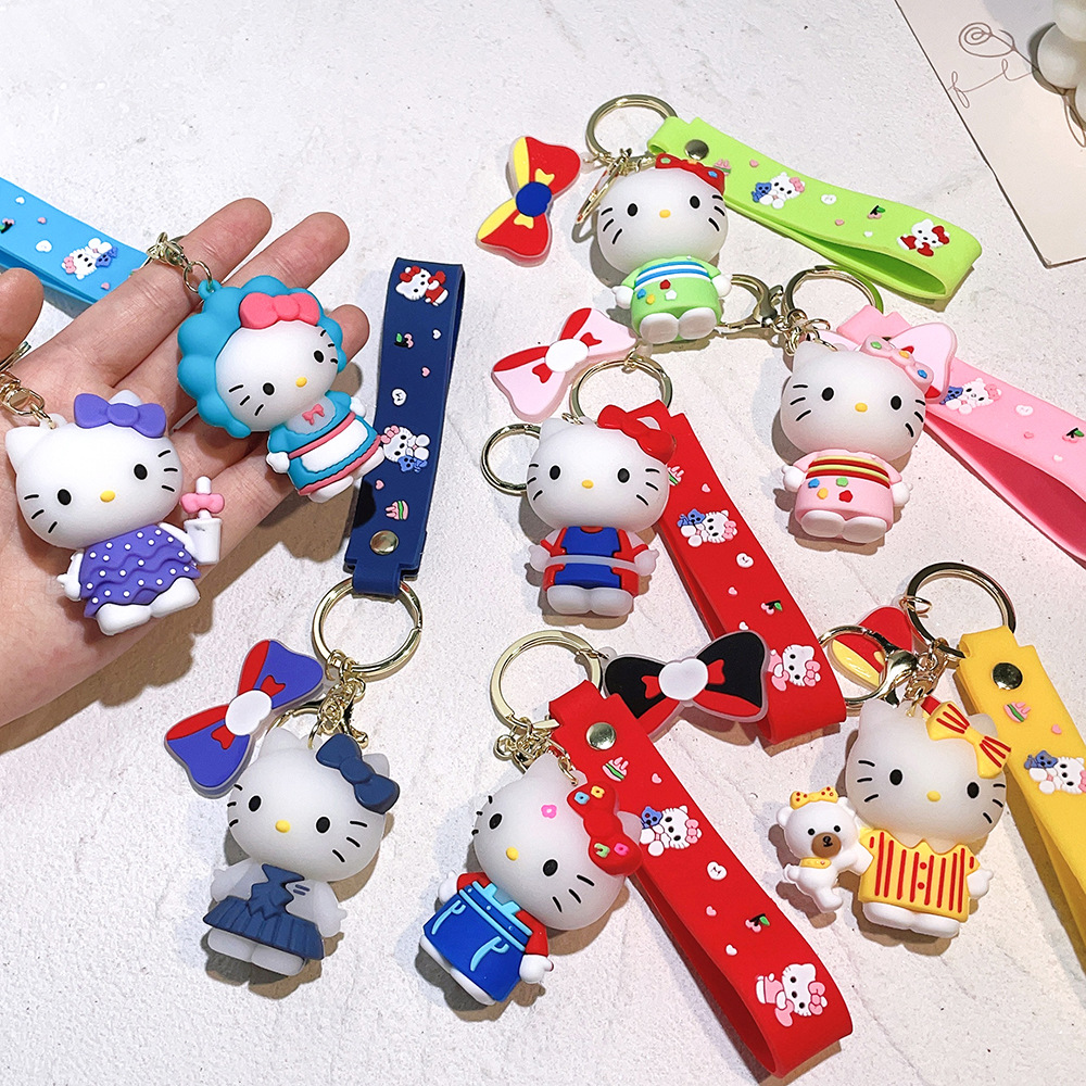 Animation Hello Kitty Keychain Keyring Netby