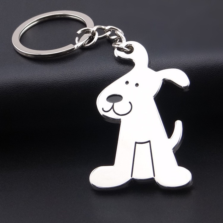 Metal Animal Dog Keychain Keyring Keyfob Netby