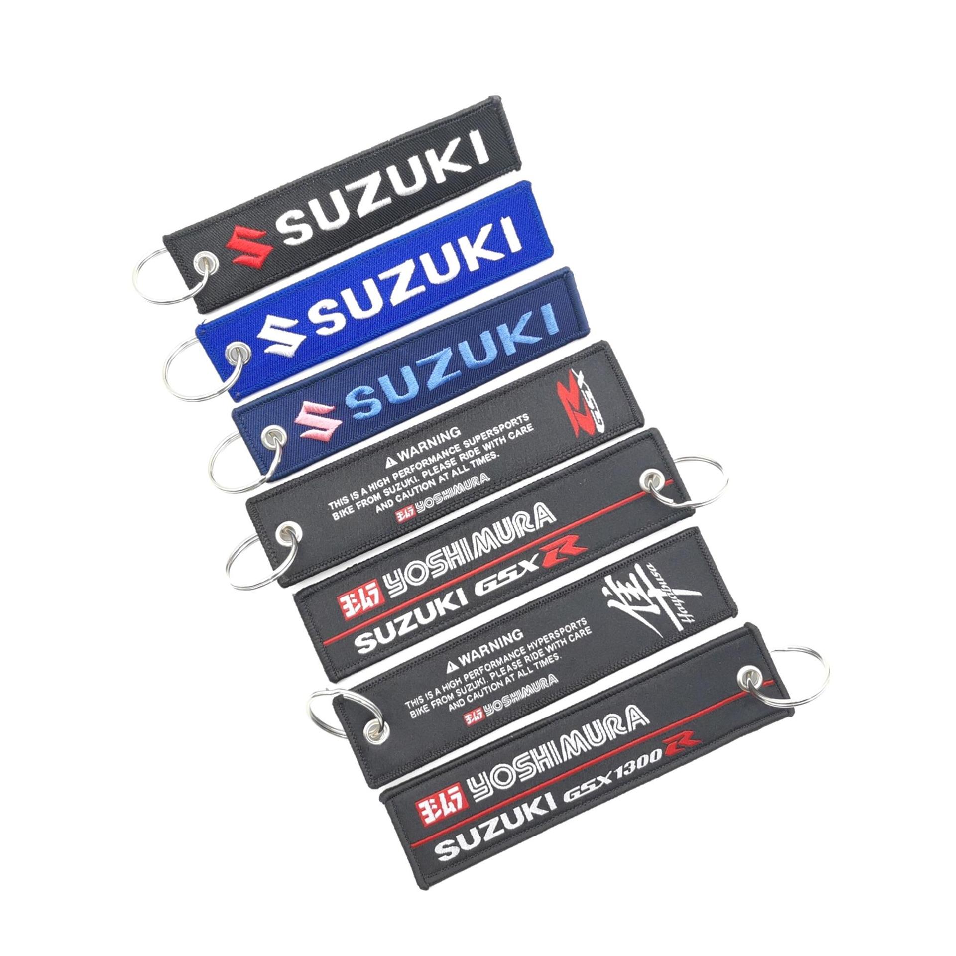 Suzuki Motorbike Motorcycle Car Keychain Keyring Keyfob Netby
