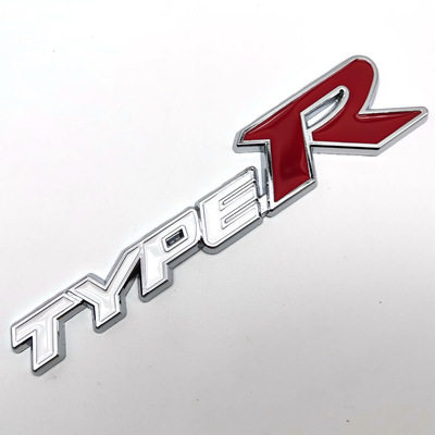 Metal TYPES TYPER Emblem Badge for HONDA Netby