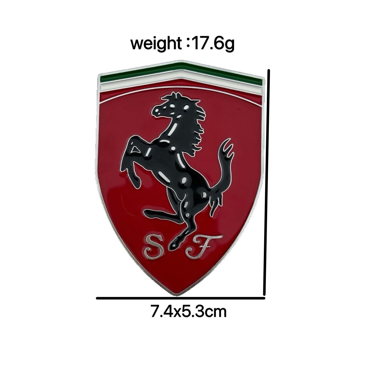 Metal Car Sticker for Lamborghini Ferrari Porsche Netby