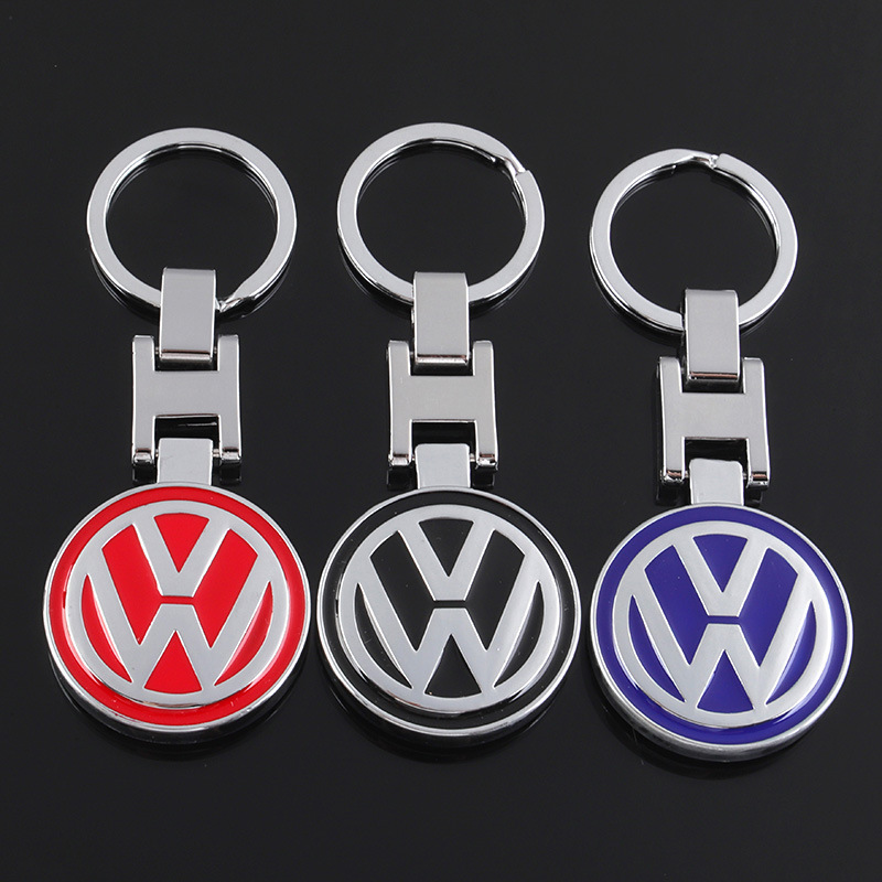 Solid Metal H Buckle Car Logo Keychain Keyring Keyfob for VOLKSWAGEN VW Netby
