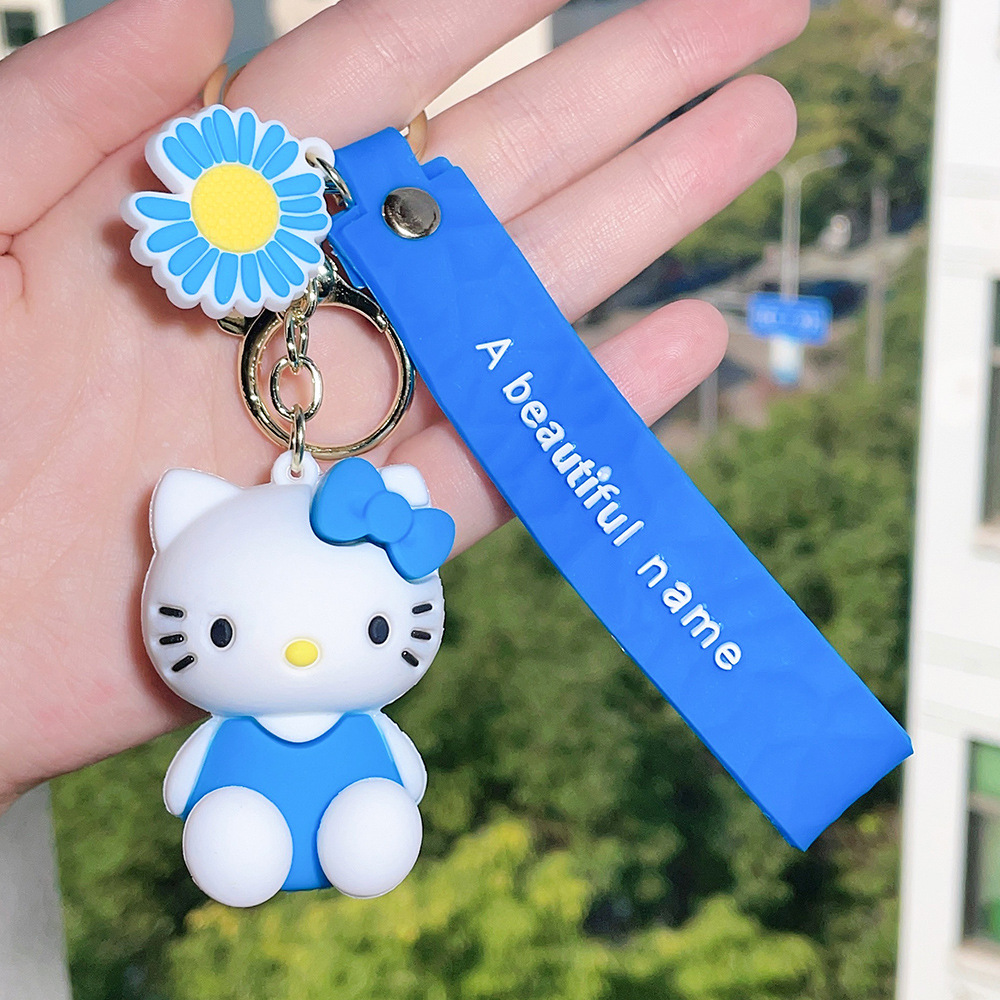 Animation KT HELLO KITTY Keychain Keyring Netby