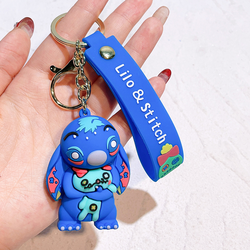Animation Stitch Keychain Keyring Netby
