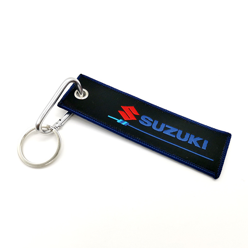 Motorbike Logo Emblem Badge Cloth Keyring Keychain Keyfob Netby