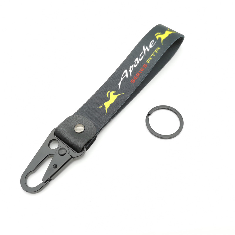 Motorbike Logo Emblem Bagde Eagle Buckle Wrist Strap Keychain Keyring Netby