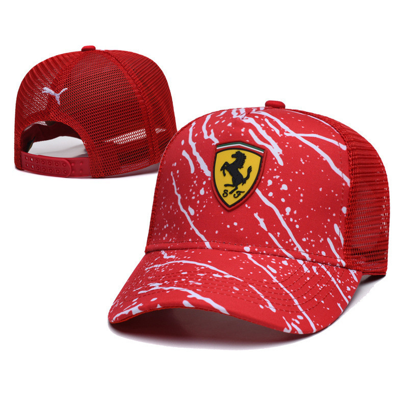 Embroidered F1 Racing Car Baseball Hat Cap foe Ferrari Puma Netby
