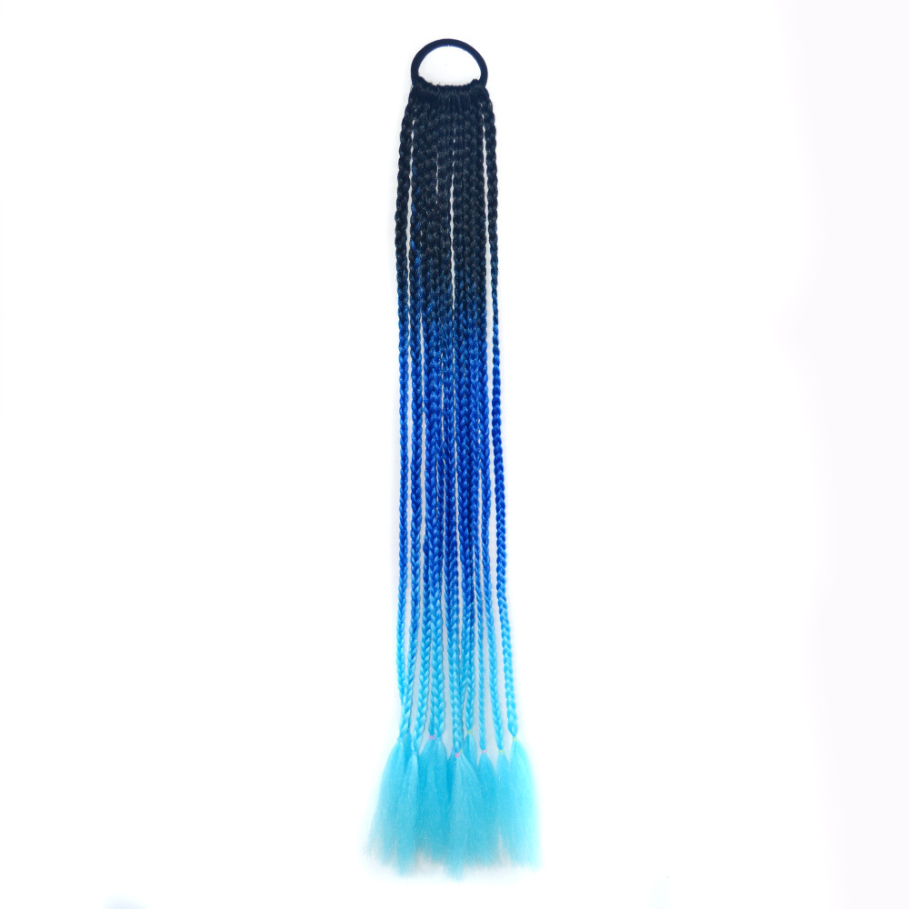 60cm Synthetic Braided Ponytail High Temperature Fiber WIGLTD