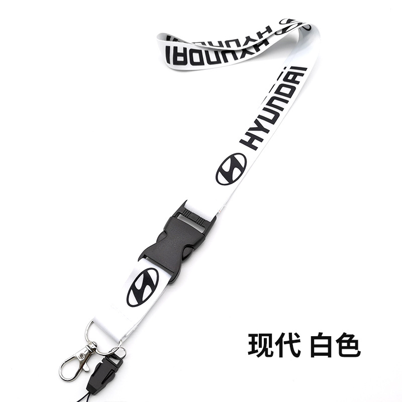 Car Logo Lanyard for BMW TOYOTA VOLKSWAGEN CHEVROLET NISSAN HONDA SKODA OPEL PORSCHE FORD HYUNDAI Netby