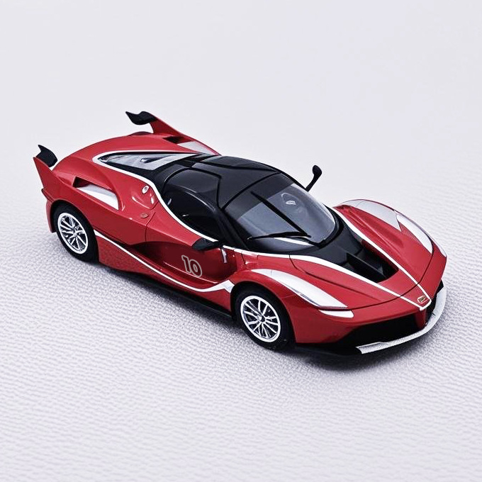 Metal Alloy 1:64 Racing Car Model for Bugatti Porsche 911 Ferrari SF90 Netby