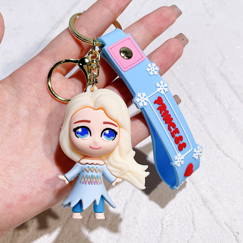 Animation Frozen Princess Lisa Keychain Keyring Netby