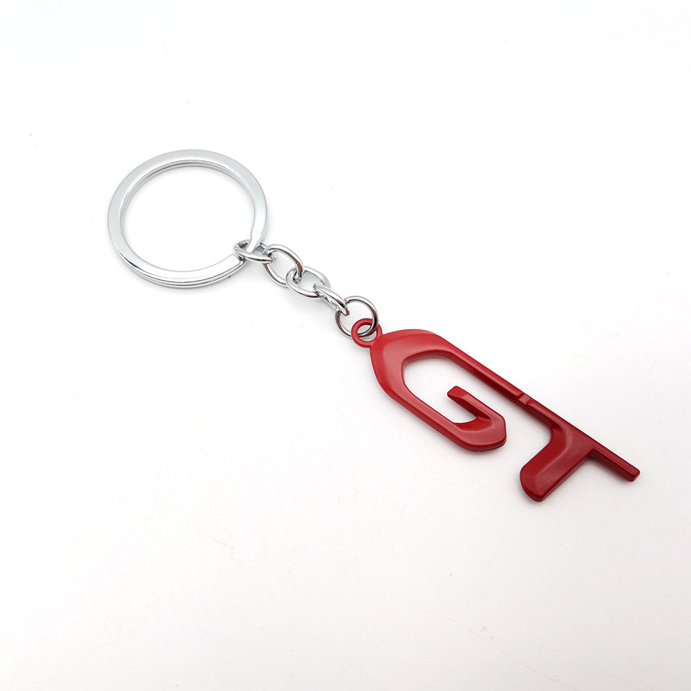 Metal Car Keychain Keyring Keyfob for Peugeot GT Netby