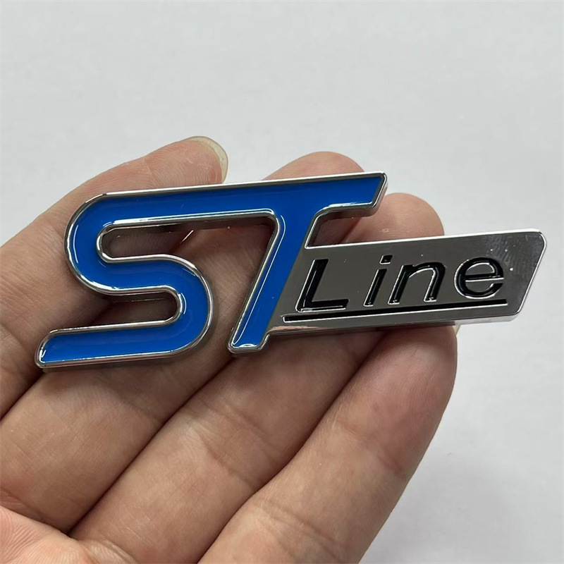 Metal STLine Car Emblem Badge for Ford Netby