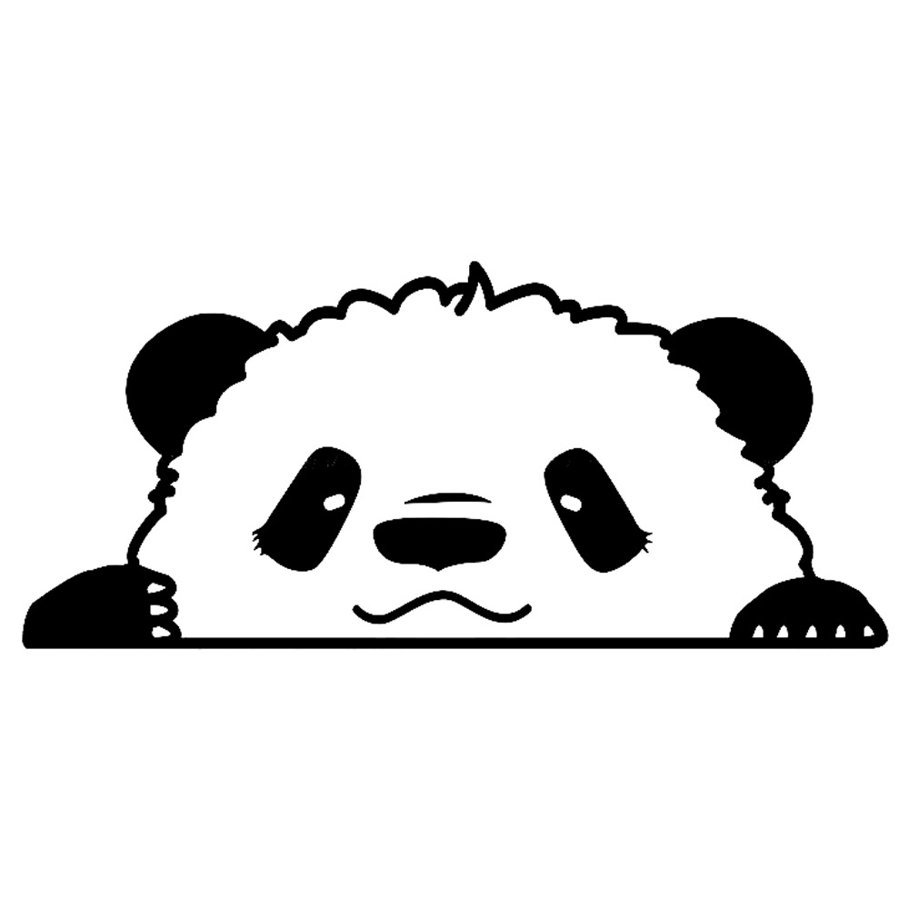 Panda Car Sticker Netby