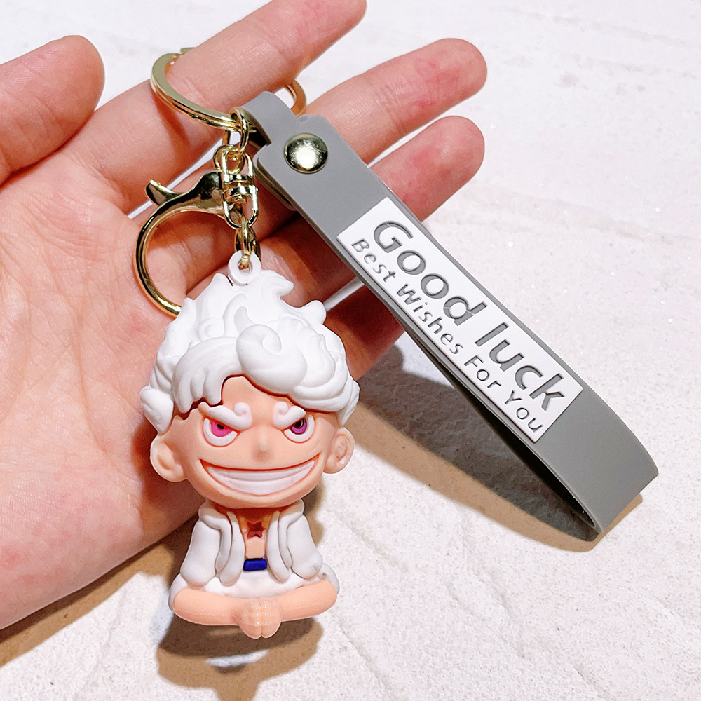 PVC Animation One Piece Keychain Keyring Netby