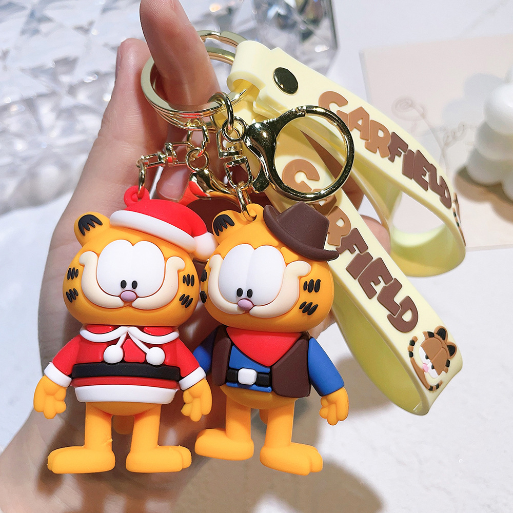 Animation Garfield Keychain Keyring Netby