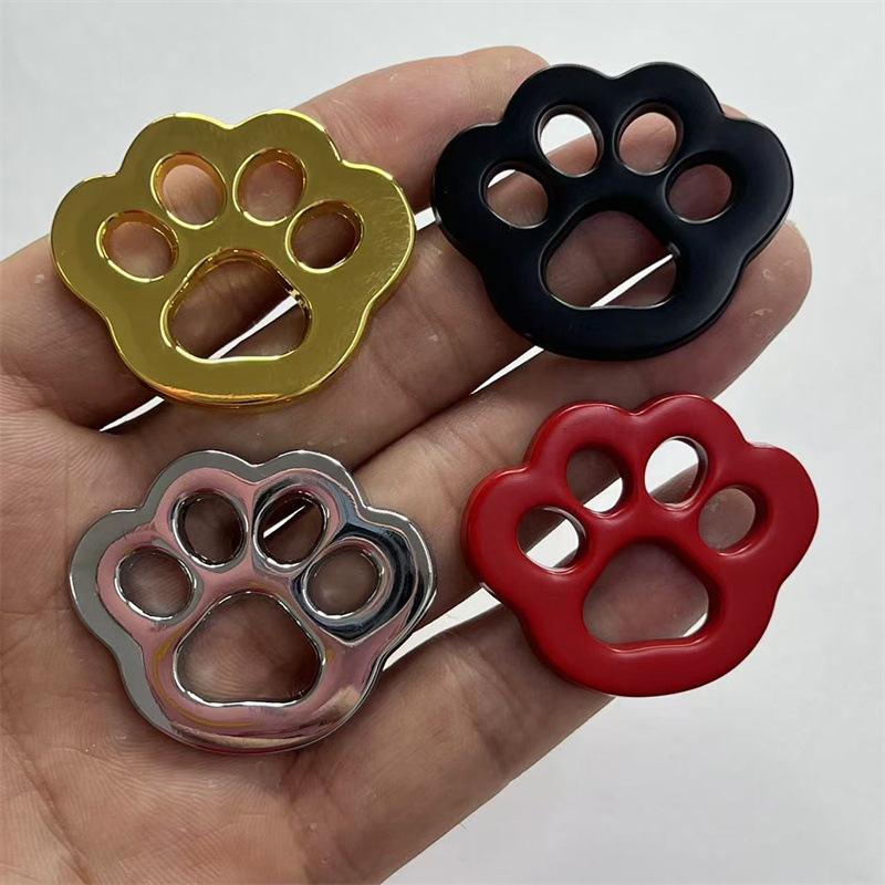 Metal Dog Paw Car Sticker Netby