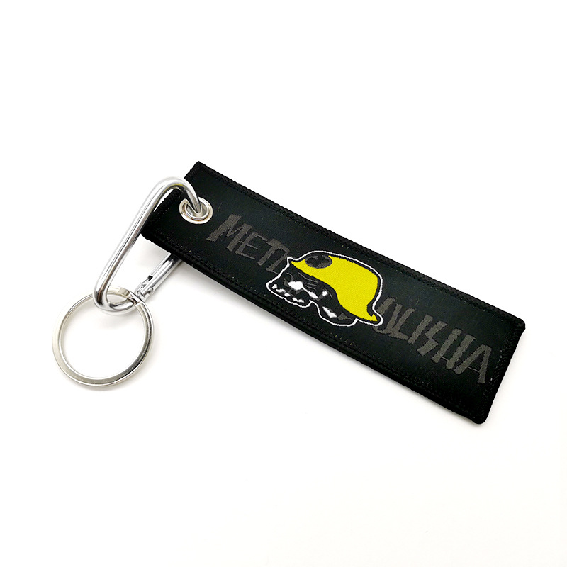 Motorbike Logo Emblem Badge Cloth Keyring Keychain Keyfob Netby