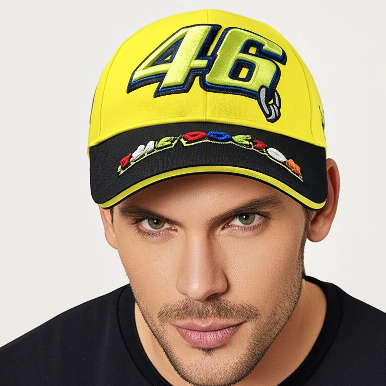 The Doctor Number 46 Valentino Rossi Official Fan Club Baseball Hat Outdoor Motorbike Netby
