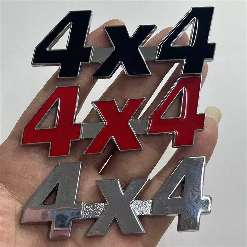 Metal 4x4 Car Sticker Netby